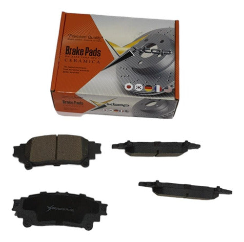 Balatas Traseras De Ceramica Para Toyota Highlander 2014-2017