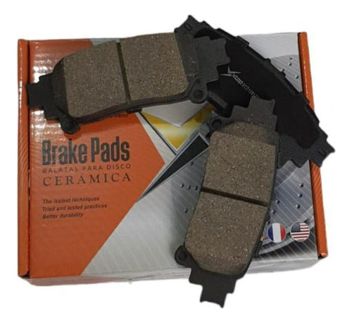 Balatas Traseras De Ceramica Para Toyota Highlander 2014-2017