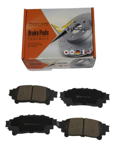 Balatas Traseras De Ceramica Para Toyota Highlander 2014-2017