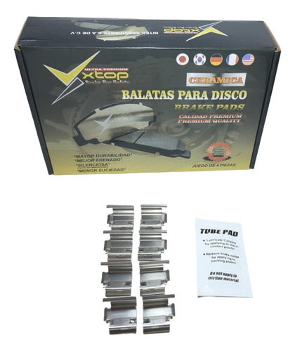 Balata Delanteras De Ford Transit 2.2l Diesel 2014-2020, 3.2/3.7