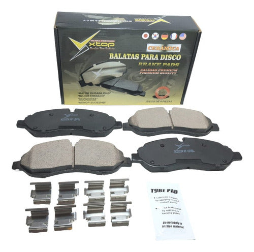 Balata Delanteras De Ford Transit 2.2l Diesel 2014-2020, 3.2/3.7