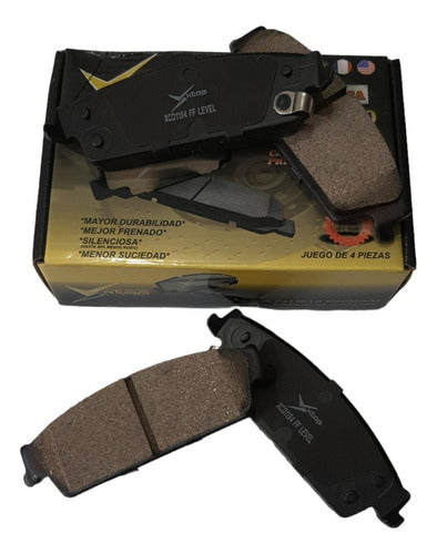 Balatas Traseras Cerámicas Chevrolet, Cadillac. Xcd1194H