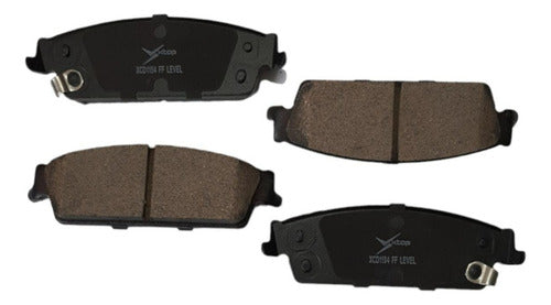 Balatas Traseras Cerámicas Chevrolet, Cadillac. Xcd1194H