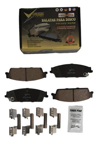 Balatas Traseras Cerámicas Chevrolet, Cadillac. Xcd1194H