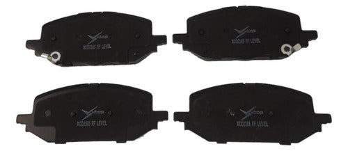 Xtop Balata Disco Delantera XCD2385H Para Auto/camioneta