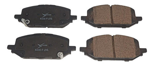 Xtop Balata Disco Delantera XCD2385H Para Auto/camioneta