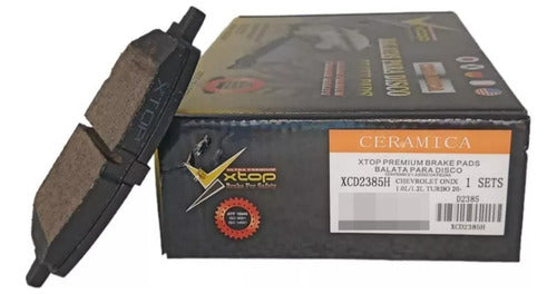 Xtop Balata Disco Delantera XCD2385H Para Auto/camioneta
