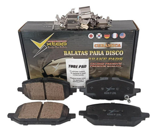 Xtop Balata Disco Delantera XCD2385H Para Auto/camioneta