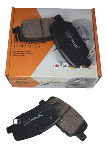Balata Trasera Para Hyundai Santa Fe 2019- D2199 XCD2199