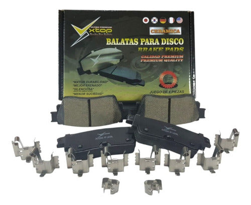 Balatas De Disco Traseras Para Nissan Kicks 21-24 XCD2200H