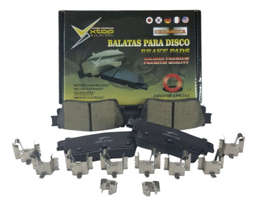 Balatas De Disco Traseras Para Nissan Kicks 21-24 XCD2200H