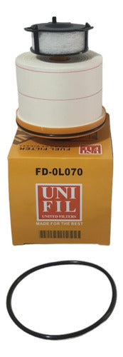 Filtro Diesel Para Hilux Toyota 2.8 Turbo 4x4 17- Fd-0l070