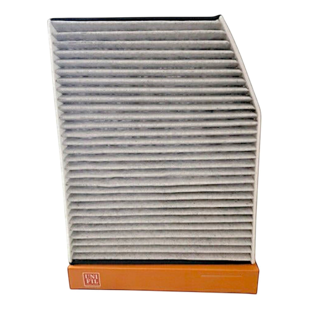 Filtro de Cabina con Carbon Activado FC-11743CA Marca Unifil para Ford Transit Diesel 2.0L tdci (Años del 2015 al 2026)