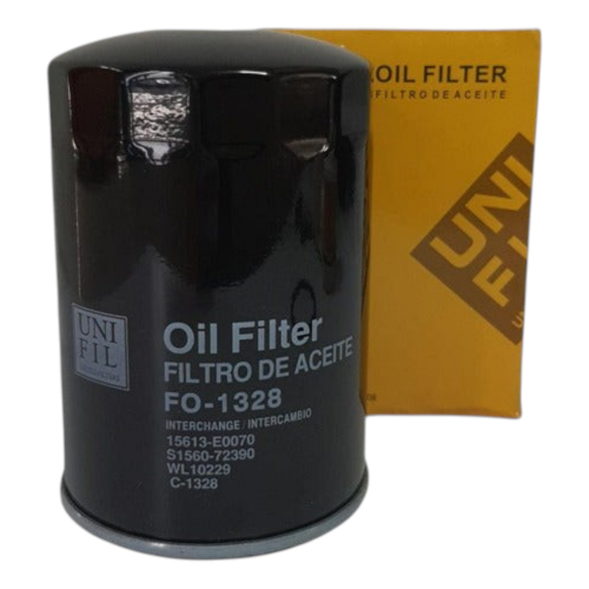 Filtro de aceite Unifil FO-1328 para camiones Hino 300 de KENAI´S COM con caja original