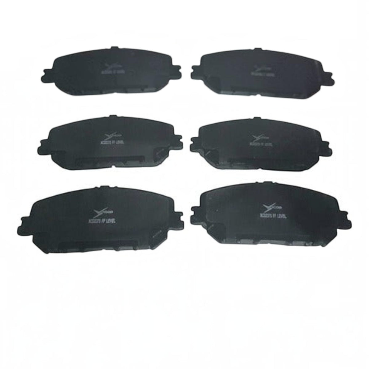 Juego de 4 balatas delanteras XTOP XCD2375H para Nissan X-trail 1.5l E-power 2024-2025 con herrajes y grasa KENAI´S COM