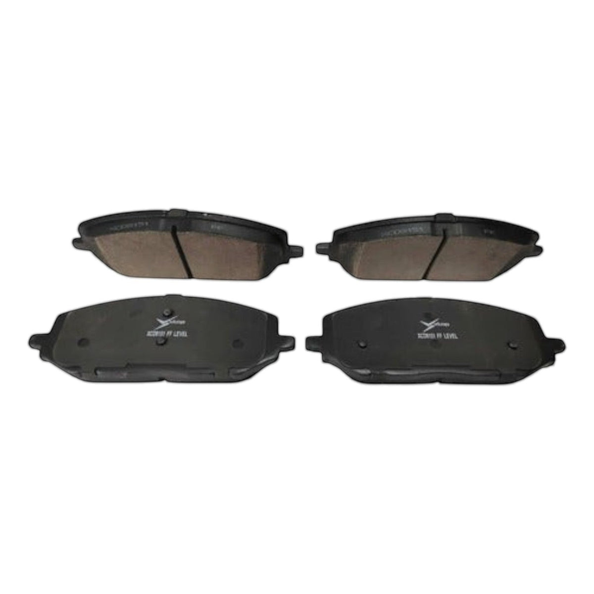 Juego de balatas de disco delanteras KENAI´S COM para VW Taigun 1.0 Turbo, diseño resistente en color negro