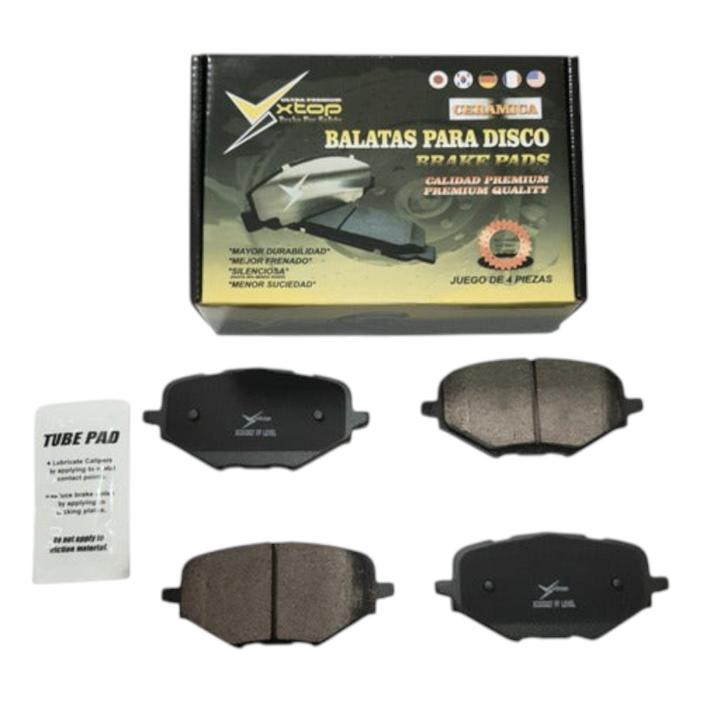 Balatas de disco traseras KENAI´S COM para Changan Uni-K y Peugeot 3008, juego de 4 piezas de cerámica premium.