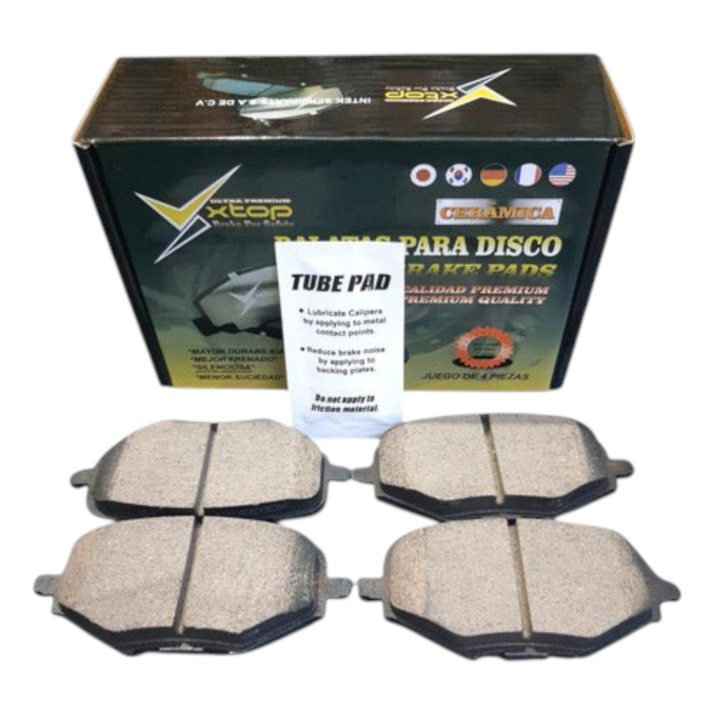 Balatas de disco traseras cerámicas KENAI´S COM para Changan Uni-k y Peugeot 3008 con caja de empaque