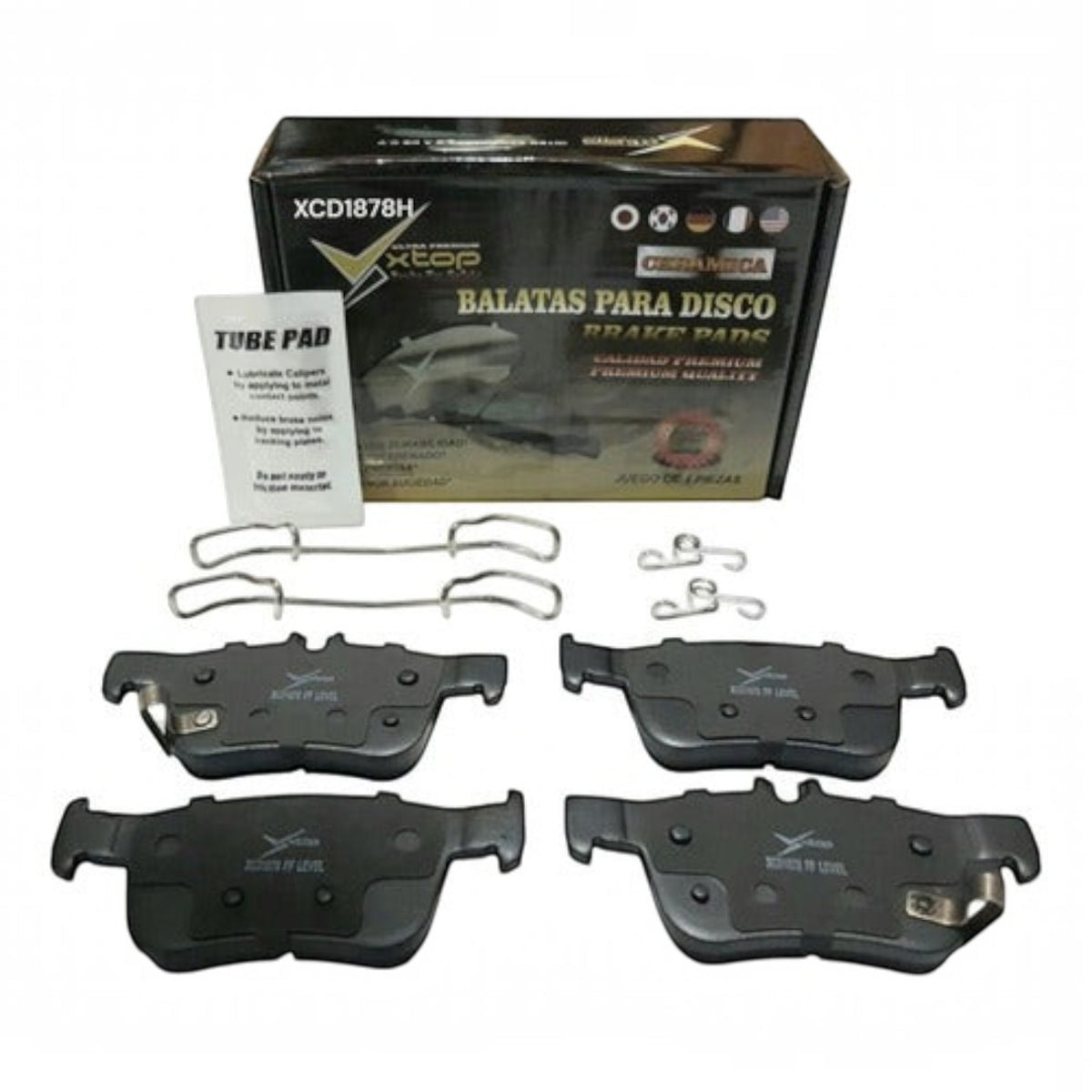 Juego de balatas traseras de disco Xtop XCD1878H para Honda Insight 2019-2022 de KENAI´S COM