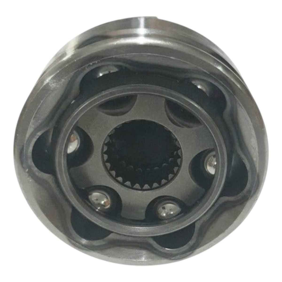 Espiga homocinética KENAI´S COM para Ford Fusion 2013-2019, pieza metálica con 27 estrías externas y 24 internas.