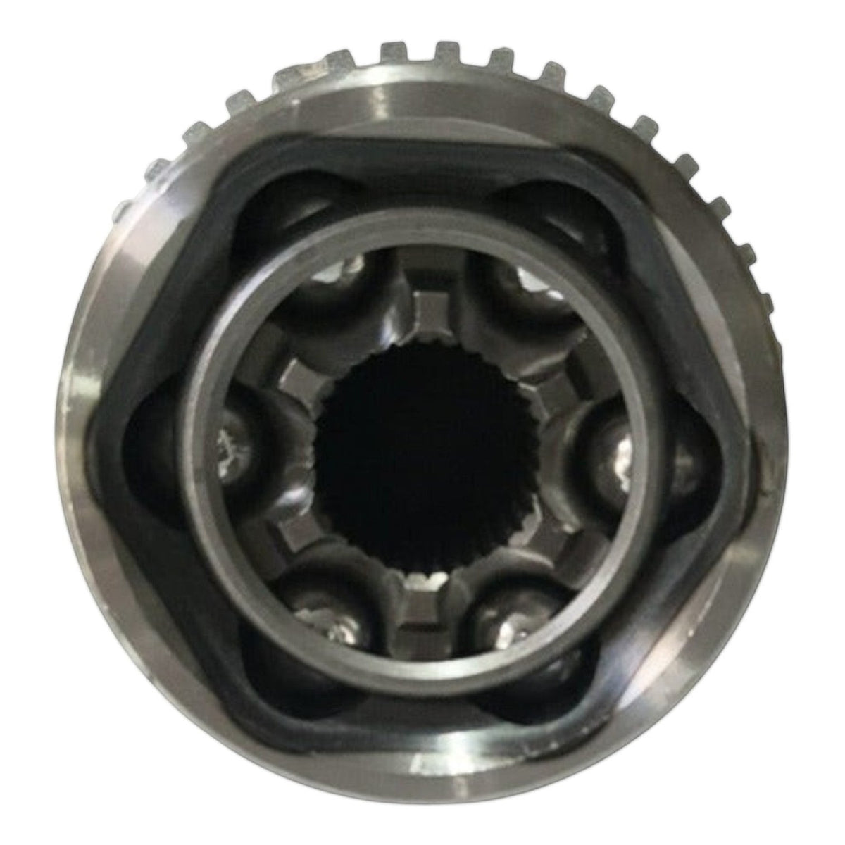 Espiga de rueda KENAI´S COM con ABS 44T para Ford Fusion y Milan 2006-2010, vista frontal de engranaje metálico