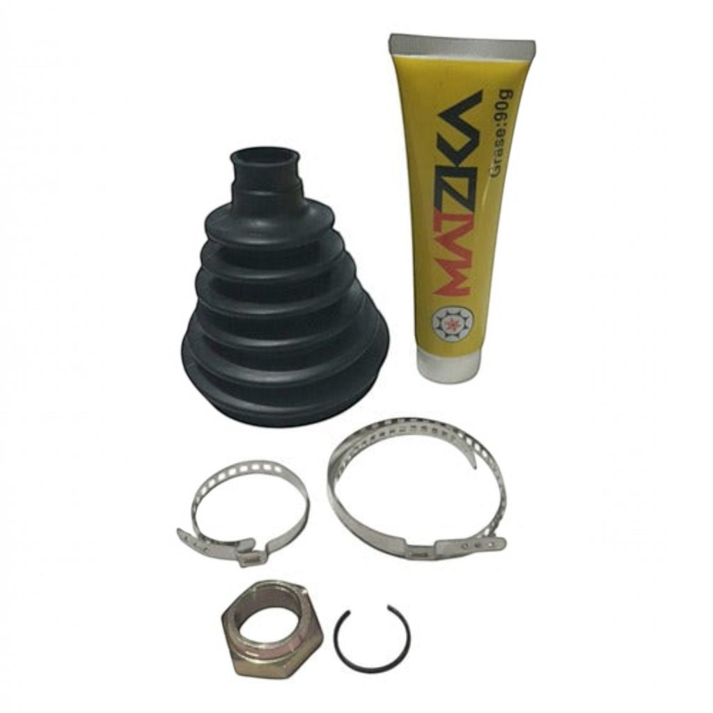 Kit de espiga lado rueda KENAI´S COM para Mazda CX5 2018 con cubrepolvo, grasa Matzka, abrazaderas y tuerca