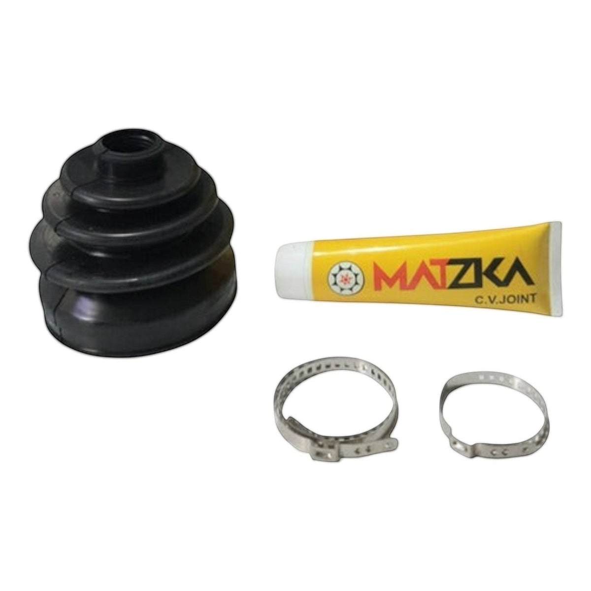 Kit de espiga de rueda KENAI´S COM con fuelle negro, grasa Matzka y abrazaderas para Ford Transit 2007-2012