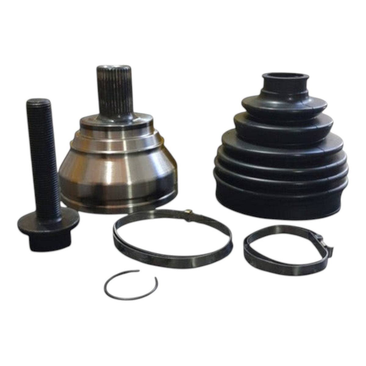 Kit de espiga lado rueda KENAI´S COM para VW Bora y Jetta A5 con cubre polvo, grasa y abrazaderas metálicas