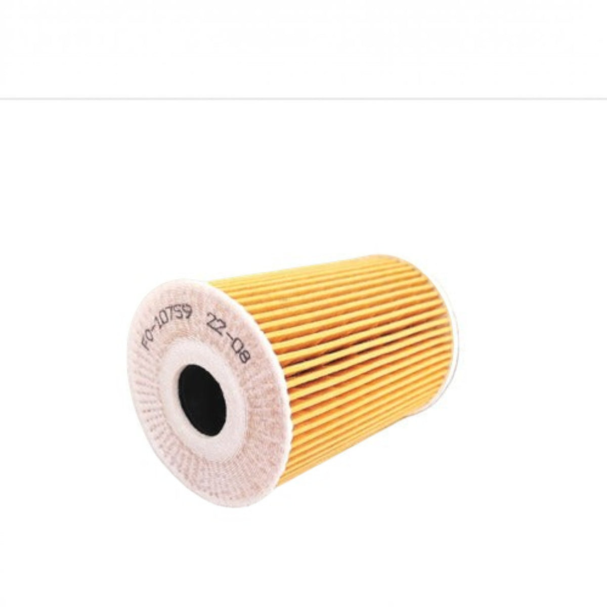 Filtro de aceite Unifil FO-10759 para VW Amarok 2.0 TDI de KENAI´S COM, diseño cilíndrico de papel plisado amarillo.