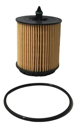 Filtro de aceite KENAI´S COM para Chevrolet Captiva 2.4L con empaque circular de goma negro