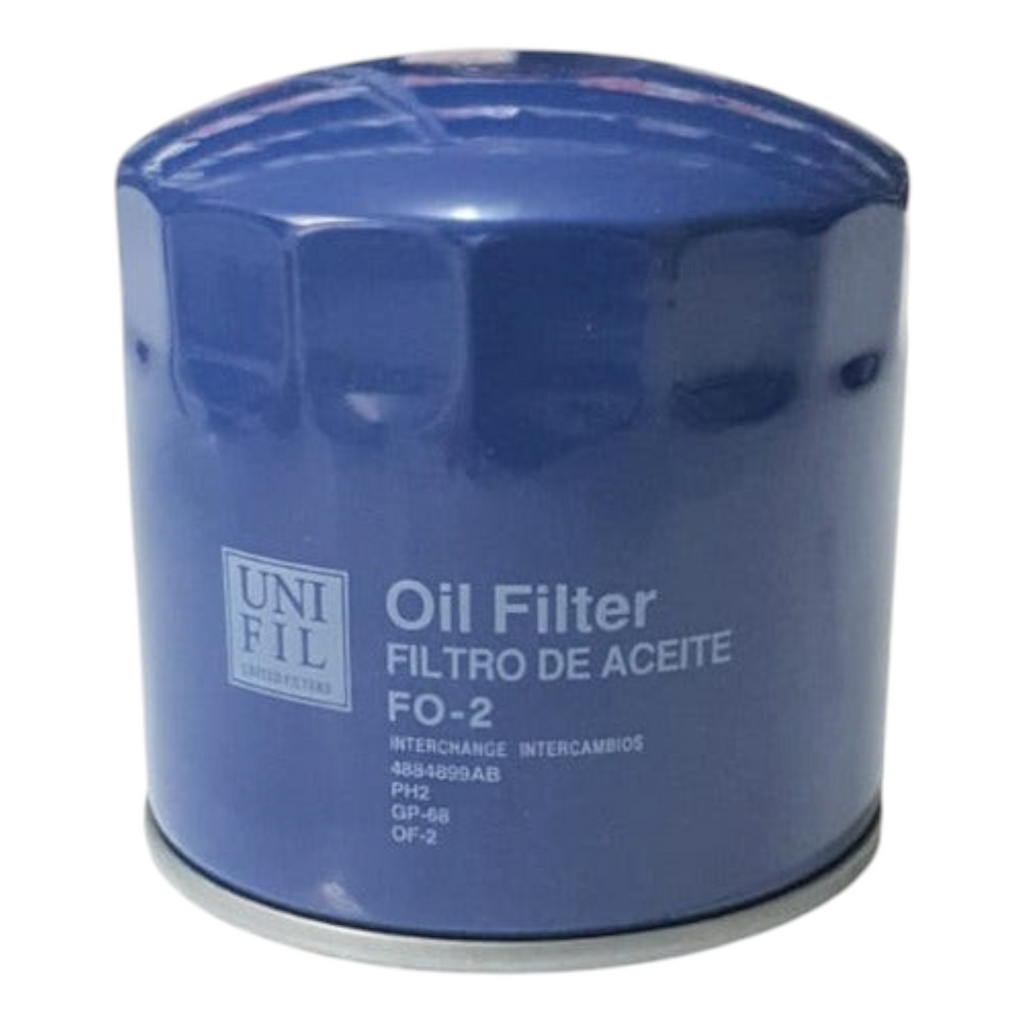 Filtro de aceite azul KENAI´S COM para Ford E-150 y E-250, modelo FO-2 de alta eficiencia
