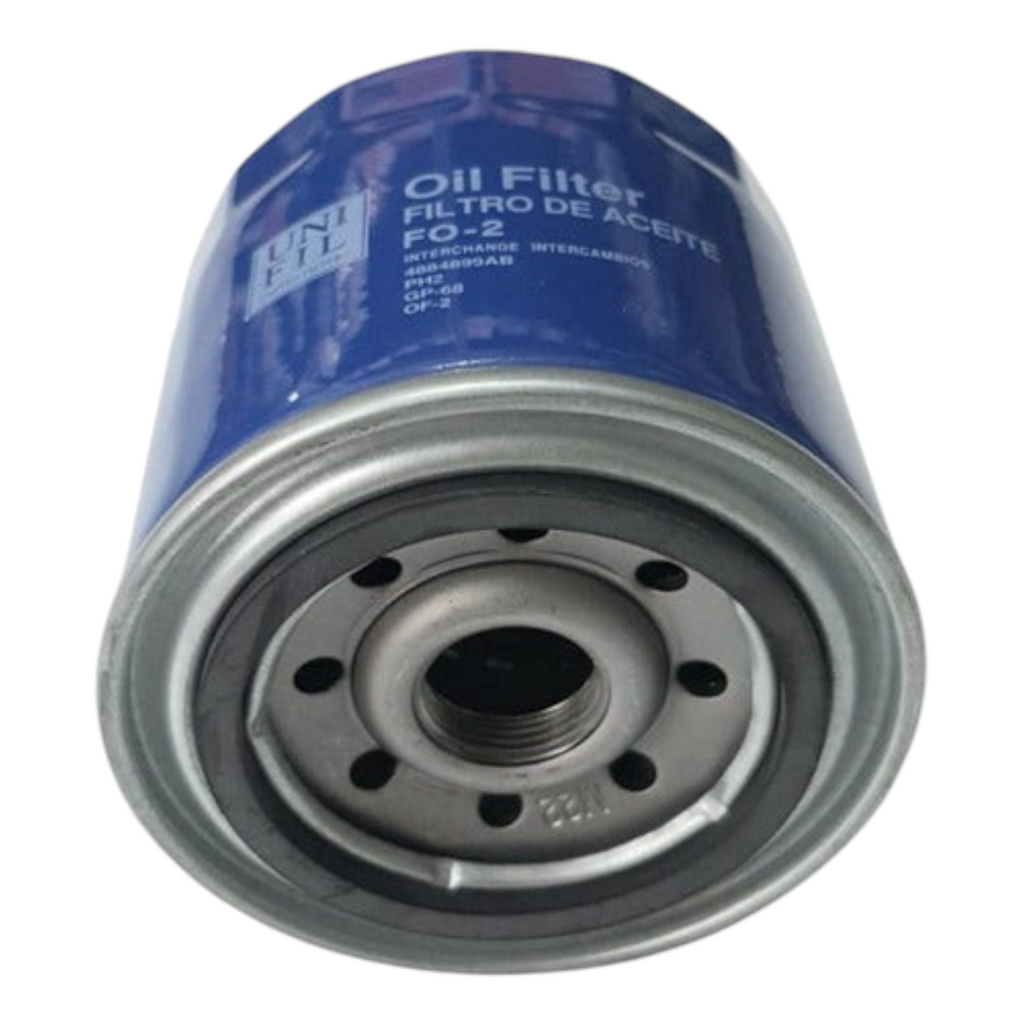 Filtro de aceite azul KENAI´S COM para motores Ford E-150 y E-250, modelo FO-2 de alta resistencia