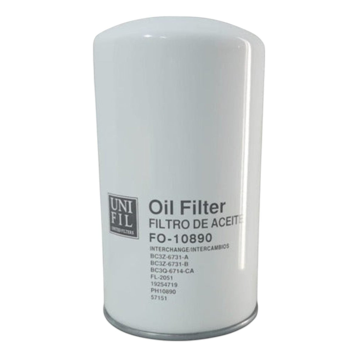 Filtro de aceite blanco KENAI´S COM modelo FO-10890 para motores Ford Super Duty 6.7L