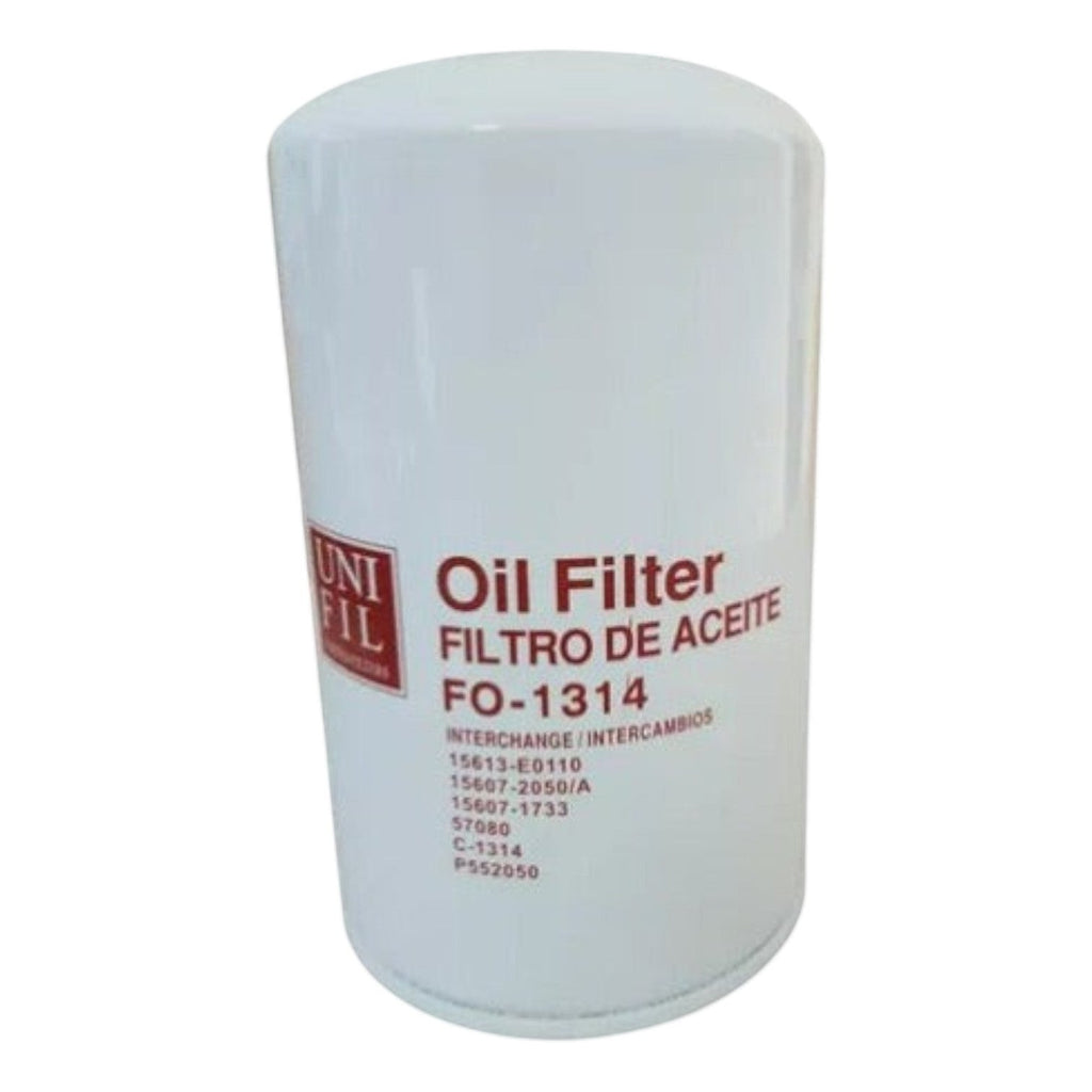 Filtro de aceite Unifil FO-1314 para motor Hino 500, repuesto automotriz de alta calidad de KENAI´S COM