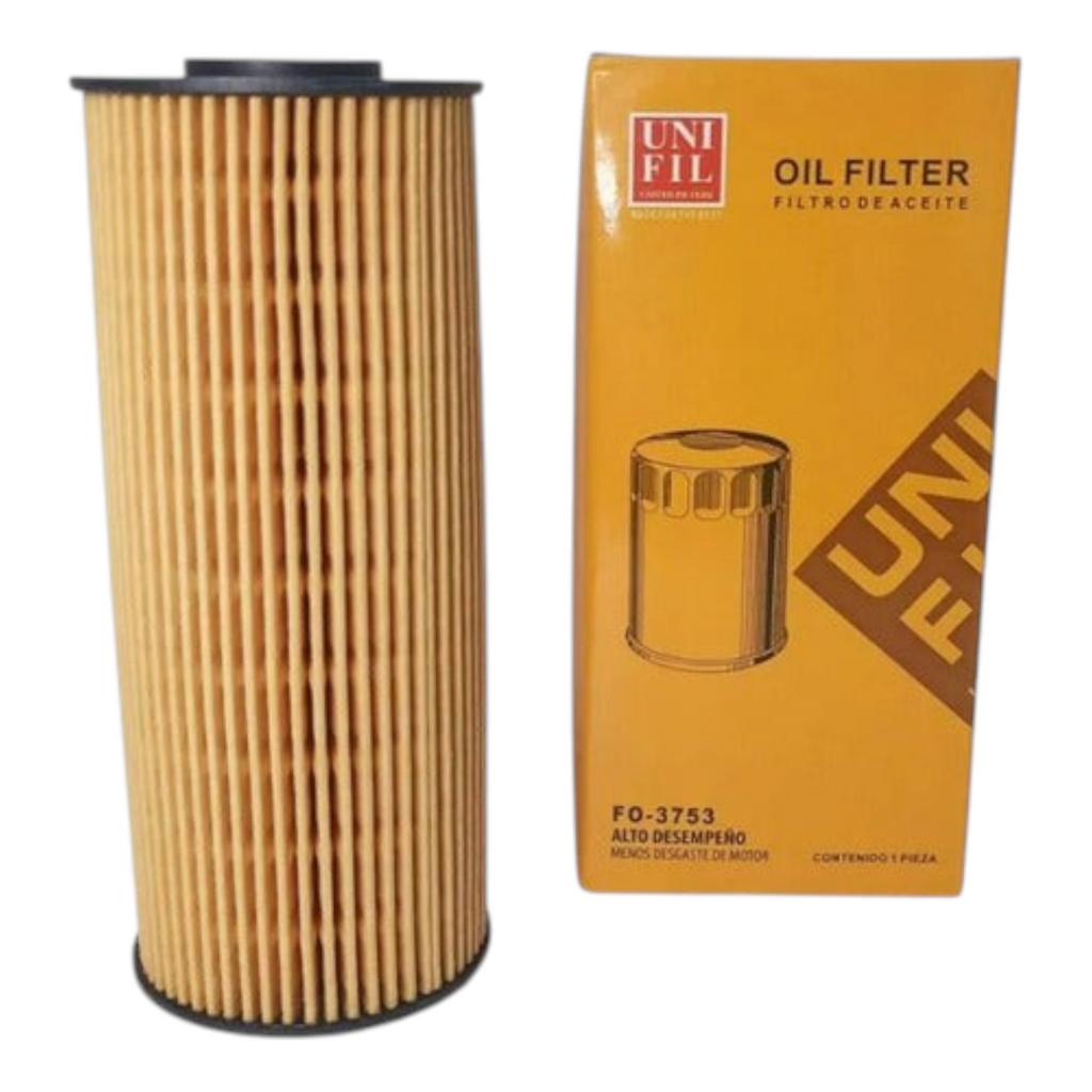 Kit de filtros KENAI´S COM para Isuzu Elf, incluyendo filtro de aceite Unifil FO-3753 con su caja original