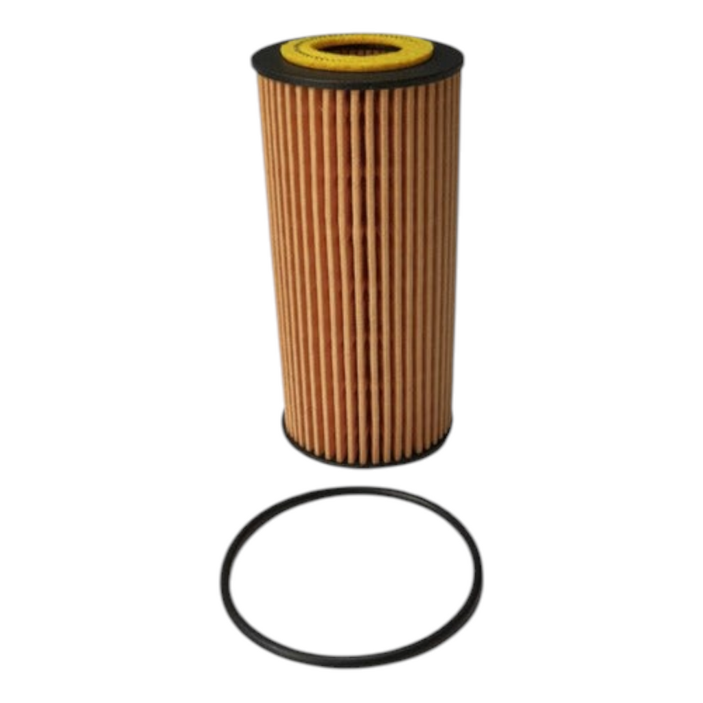 Filtro de aceite cilíndrico de papel plisado con sello de goma negro para KENAI´S COM Jetta GLI A6 2.0L