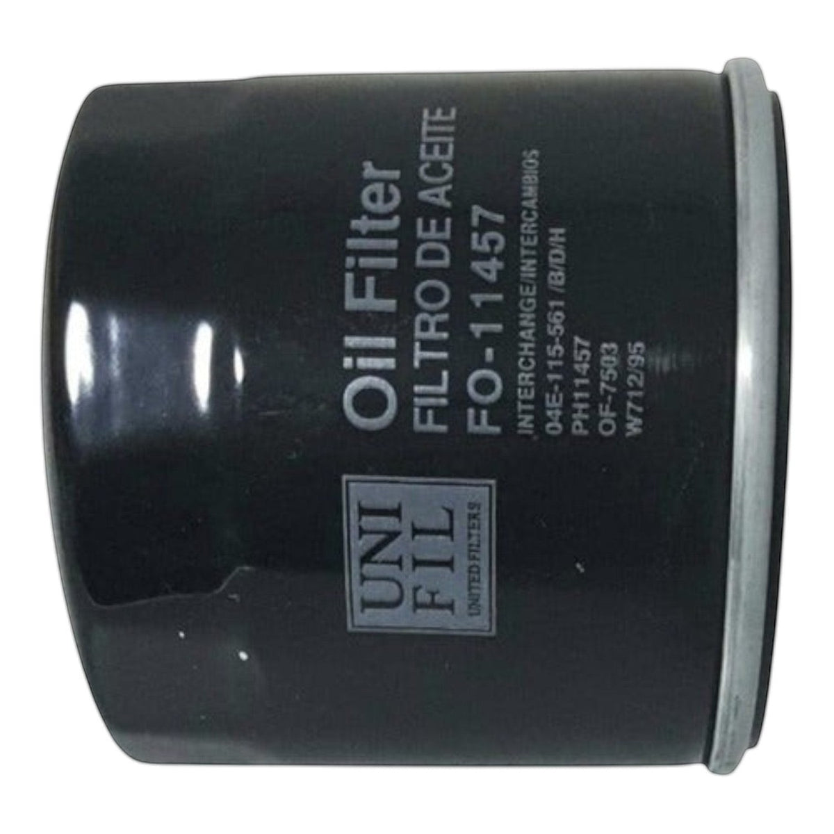 Filtro de aceite negro KENAI´S COM modelo FO-11457 para motor 1.4L Turbo de Jetta MK7
