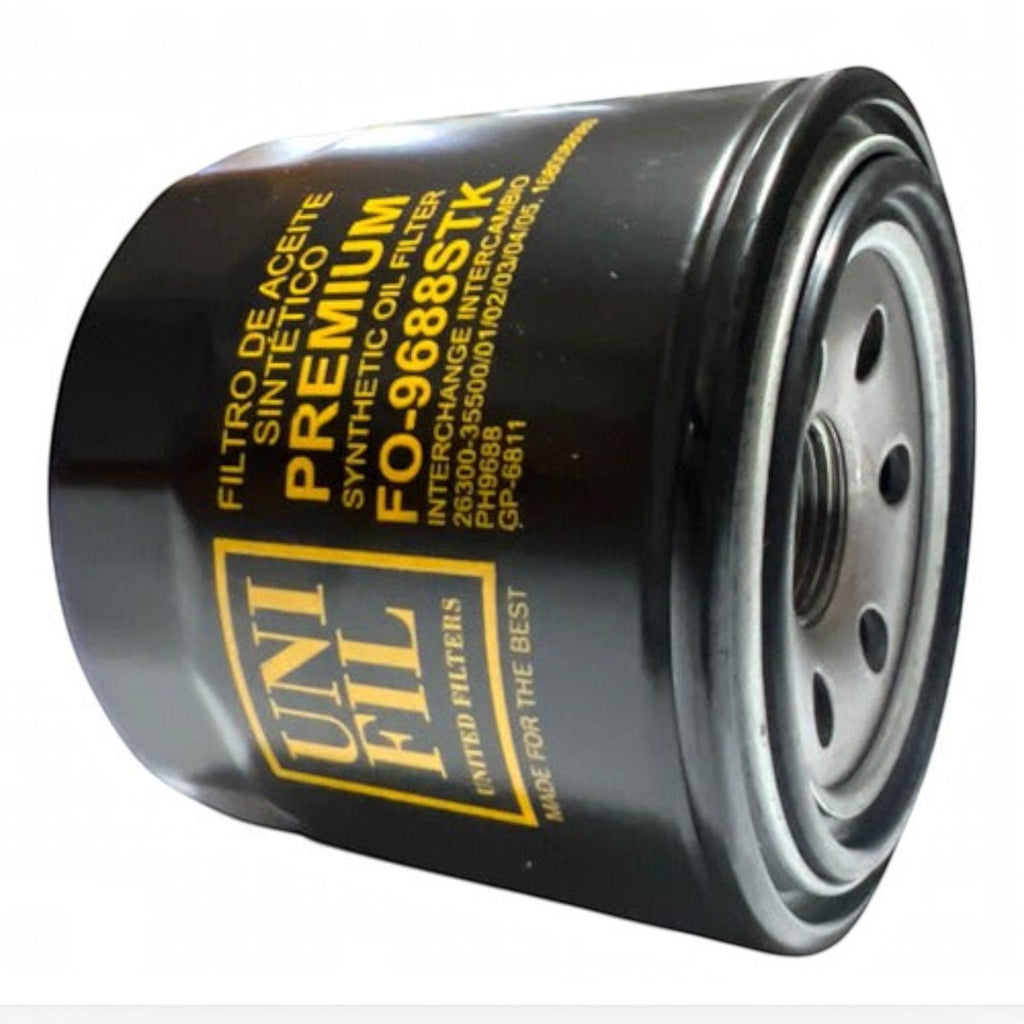 Filtro de aceite sintético Unifil FO-9688STK para Kia Rio 2012-2017 de KENAI´S COM