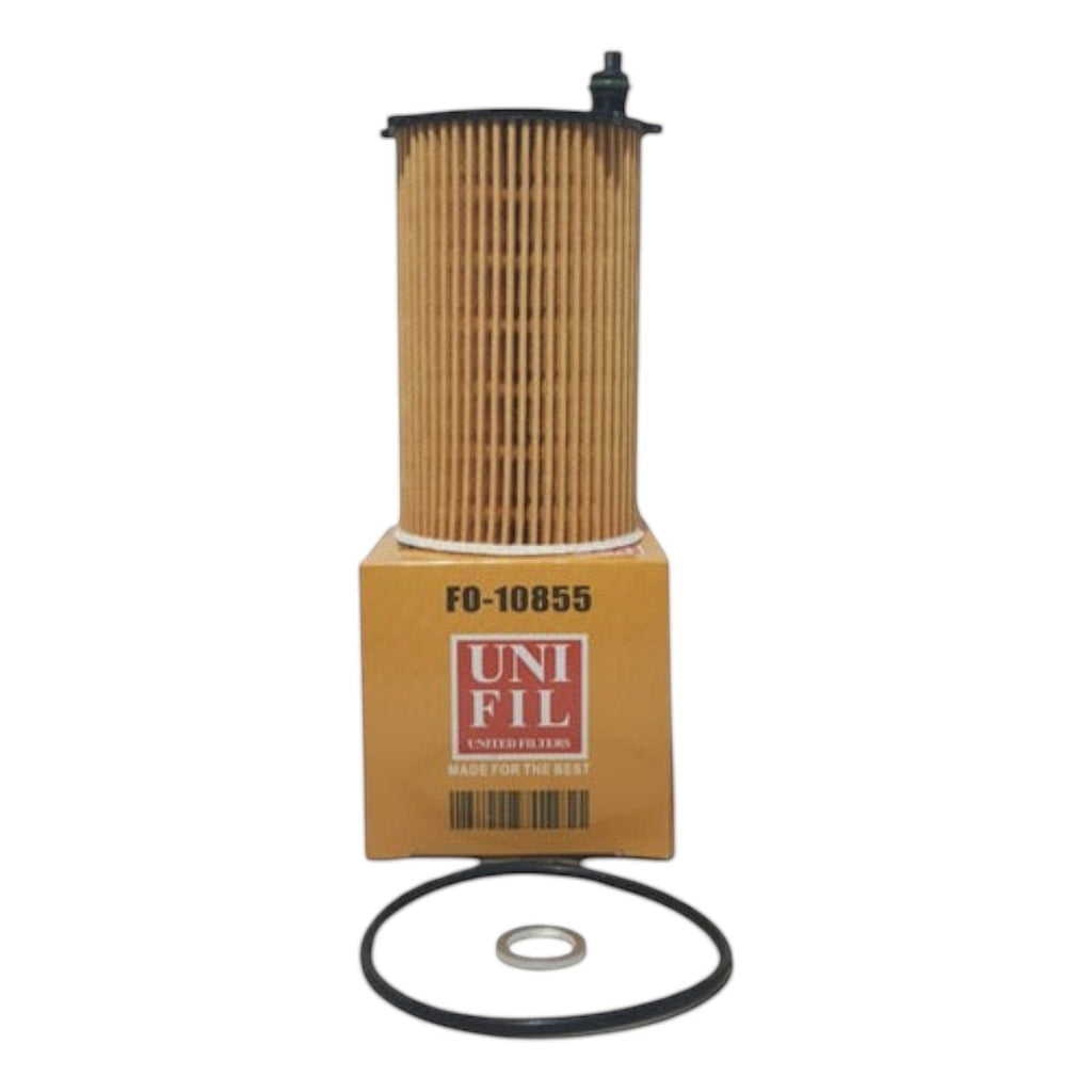 Filtro de aceite KENAI´S COM para Kia Sedona 3.3L, modelo FO-10855 con empaque y arandela incluidos.