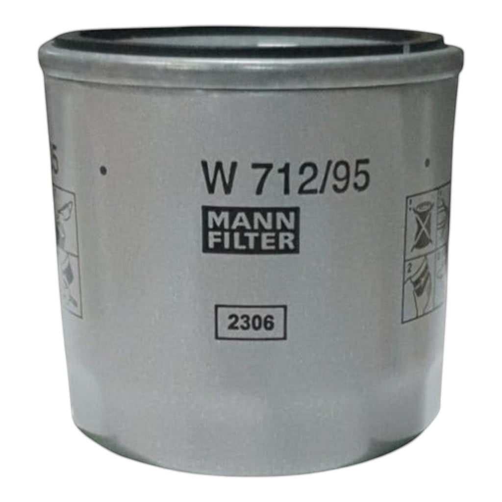 Filtro de aceite Mann-Filter W 712/95 para kit de mantenimiento automotriz KENAI´S COM