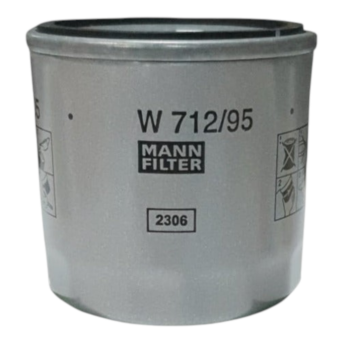 Filtro de aceite Mann Filter W712/95 para Jetta Mk7 1.4L TSI de KENAI´S COM