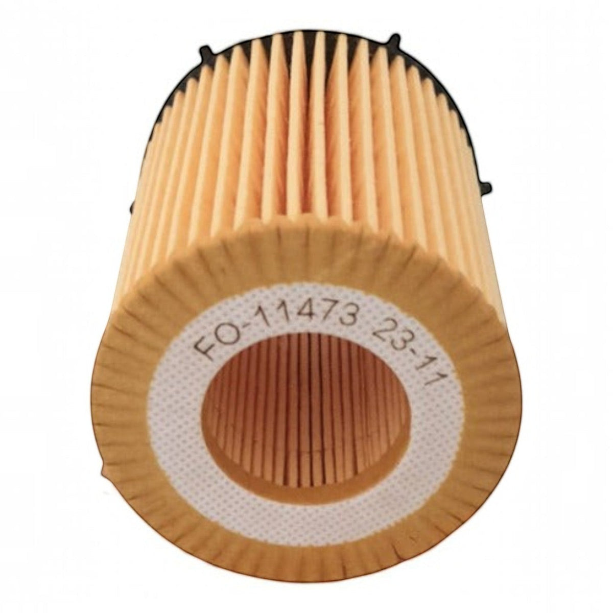 Filtro de aceite KENAI´S COM para Mercedes Benz C250 y A180, modelo FO-11473 de papel plisado color beige