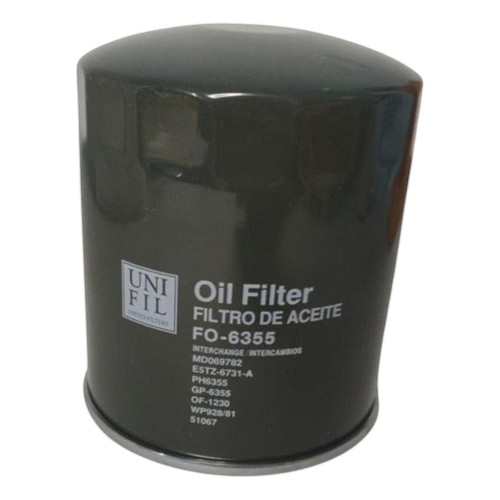 Filtro de aceite Unifil FO-6355 para Mitsubishi L200 Diesel de KENAI´S COM en color negro