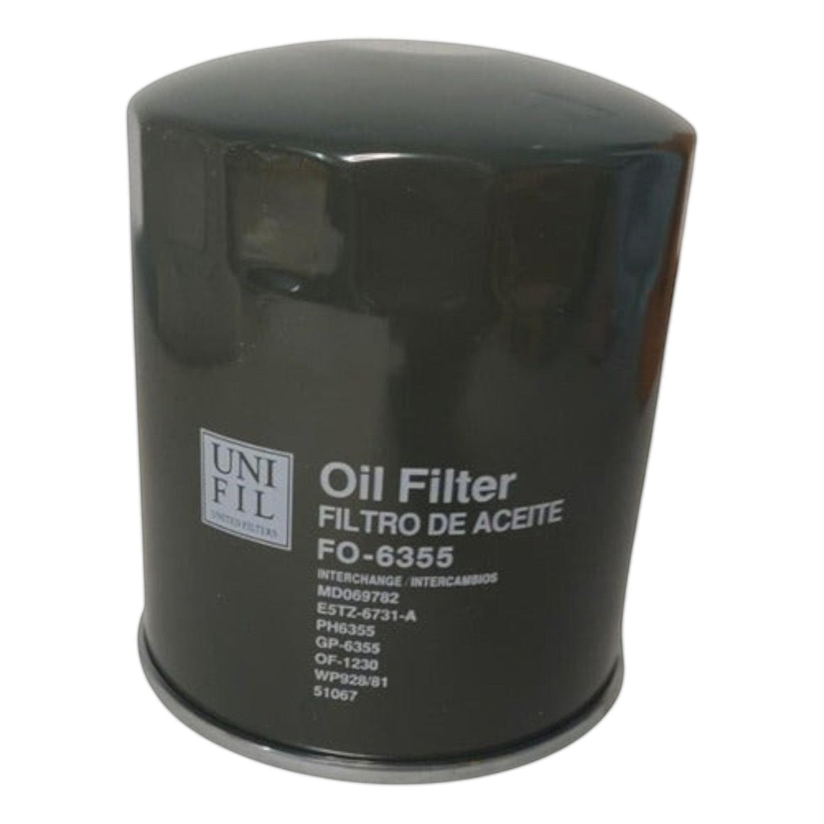 Filtro de aceite Unifil FO-6355 para Mitsubishi L200 Diesel de KENAI´S COM en color negro
