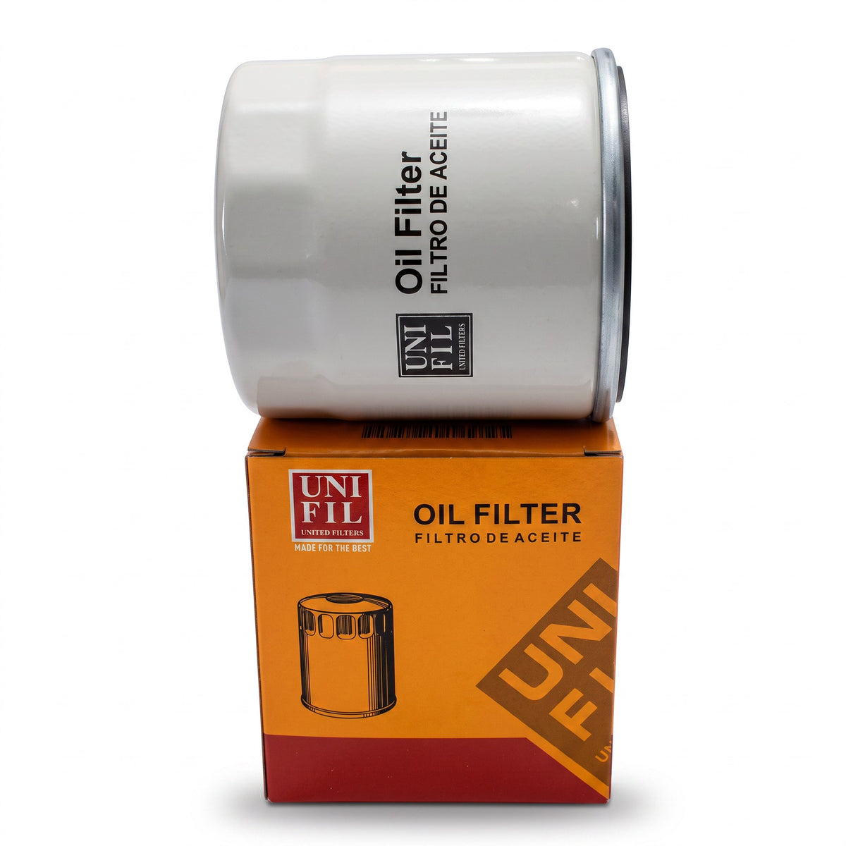 Filtro de aceite KENAI´S COM para Nissan Juke 1.6L, modelo FO-6607 con caja original naranja y blanca