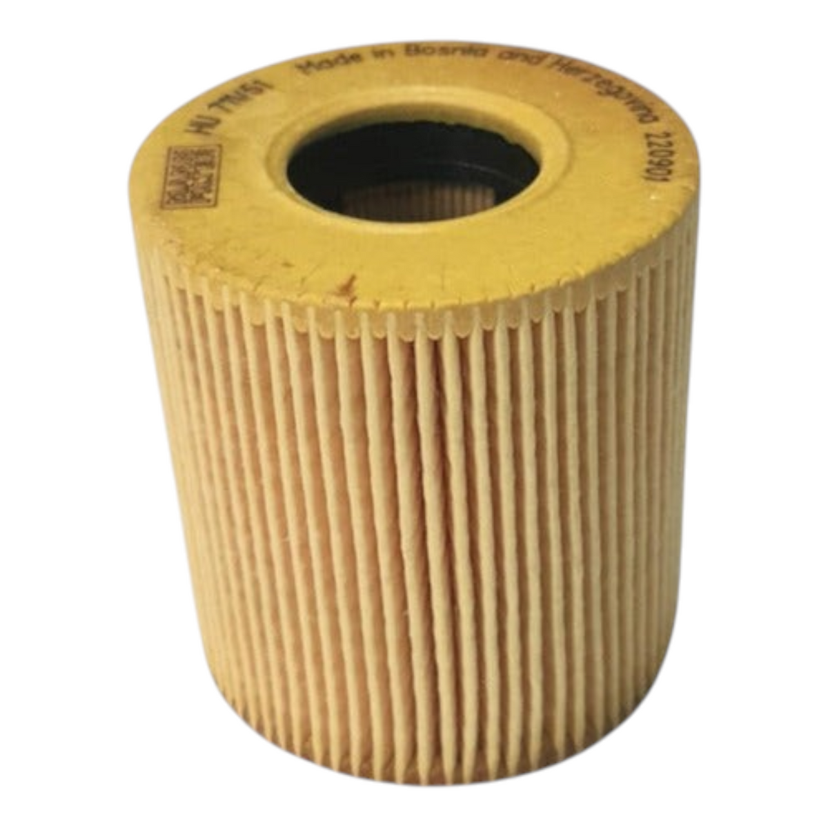 Filtro de aceite KENAI´S COM para Peugeot 301 EC5, cartucho cilíndrico de papel plisado color amarillo