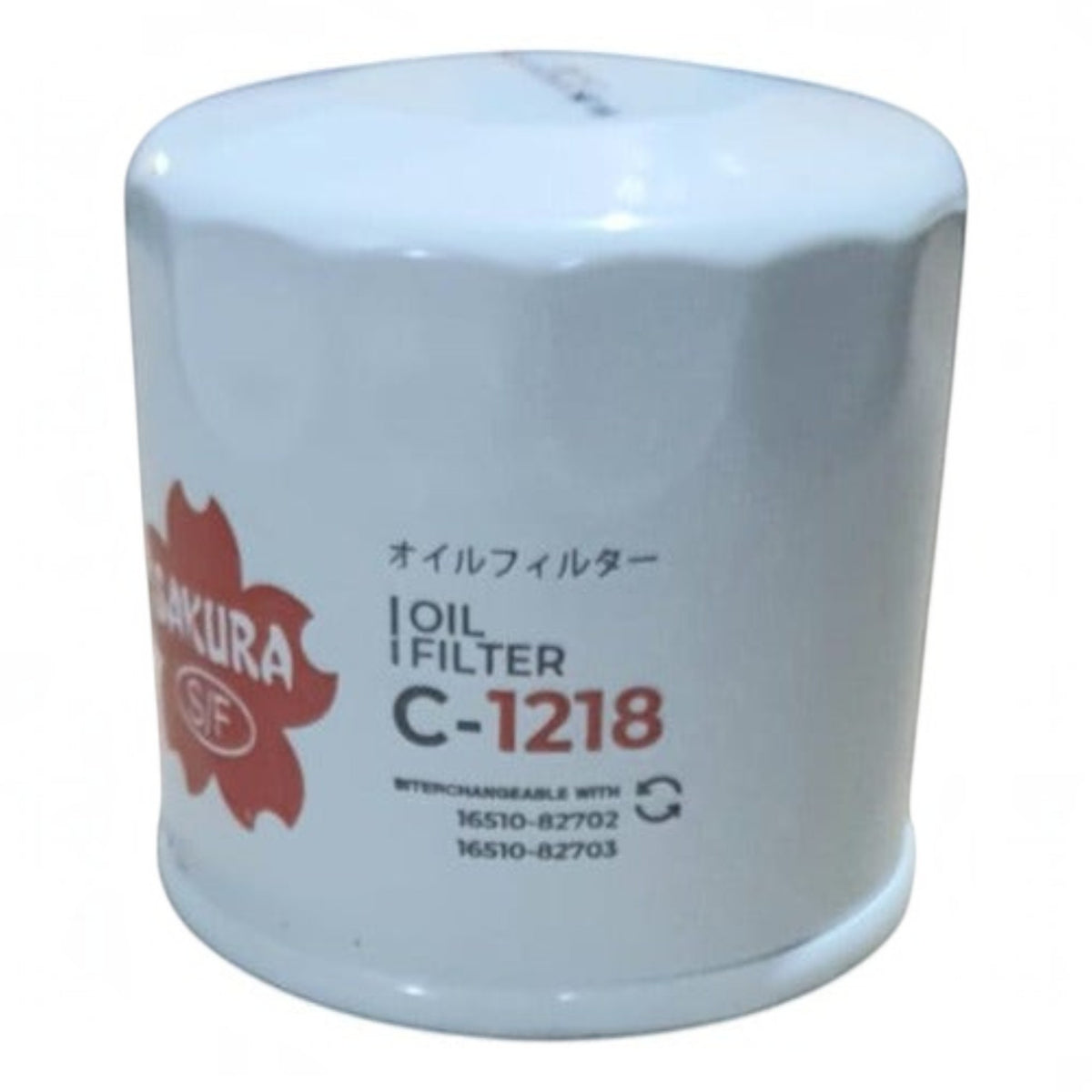 Filtro de aceite Sakura C-1218 blanco para Suzuki Swift Boosterjet disponible en KENAI´S COM