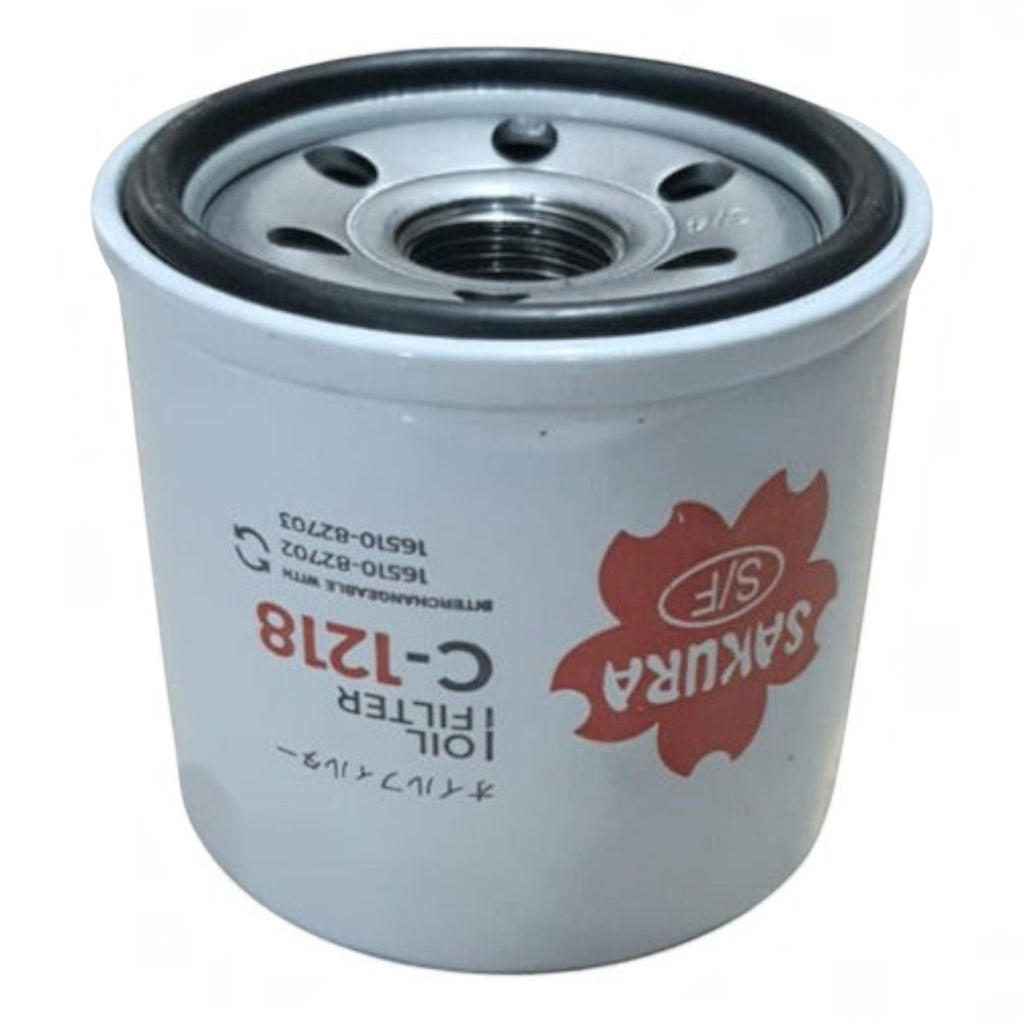 Filtro de aceite Sakura C-1218 para Suzuki Grand Vitara de KENAI´S COM, color blanco con sello de goma negro