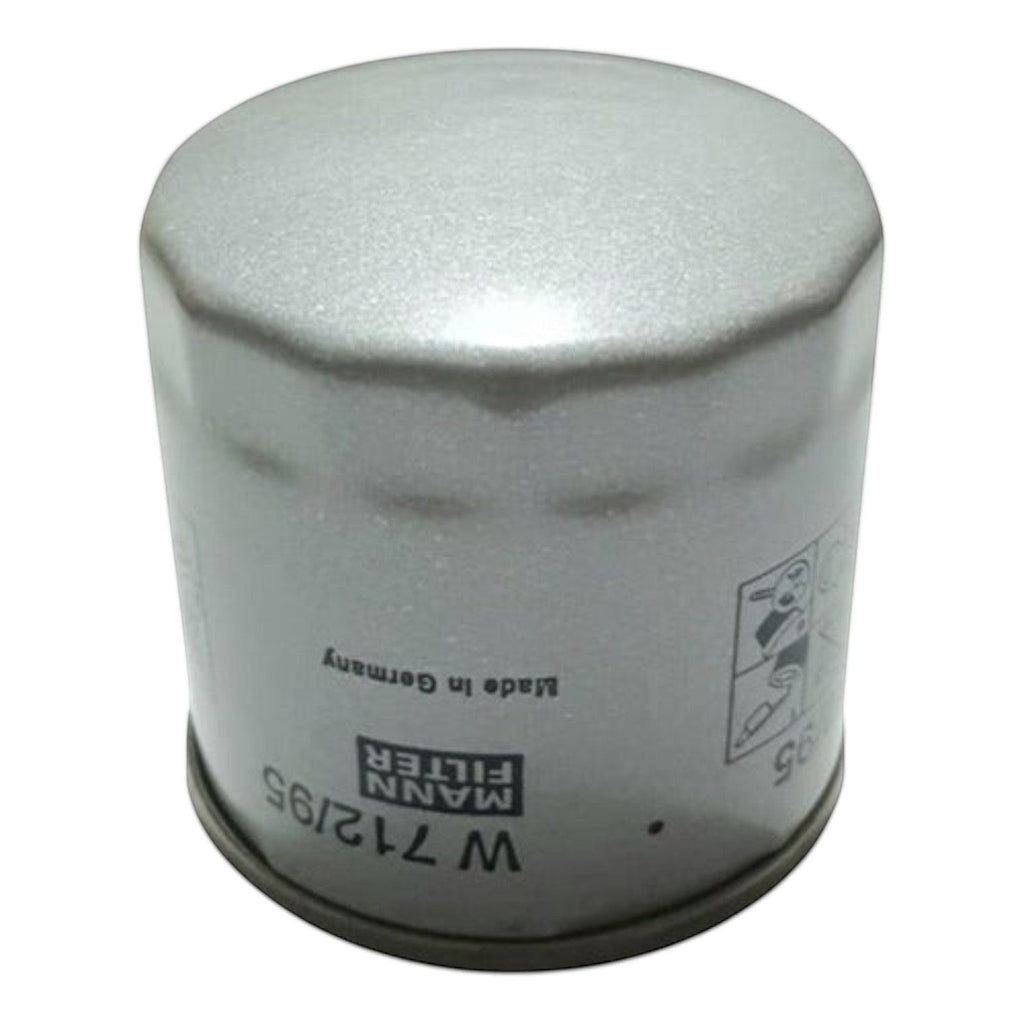Filtro de aceite KENAI´S COM W712/95 para Seat Toledo 1.0T, diseño cilíndrico metálico de alta calidad.
