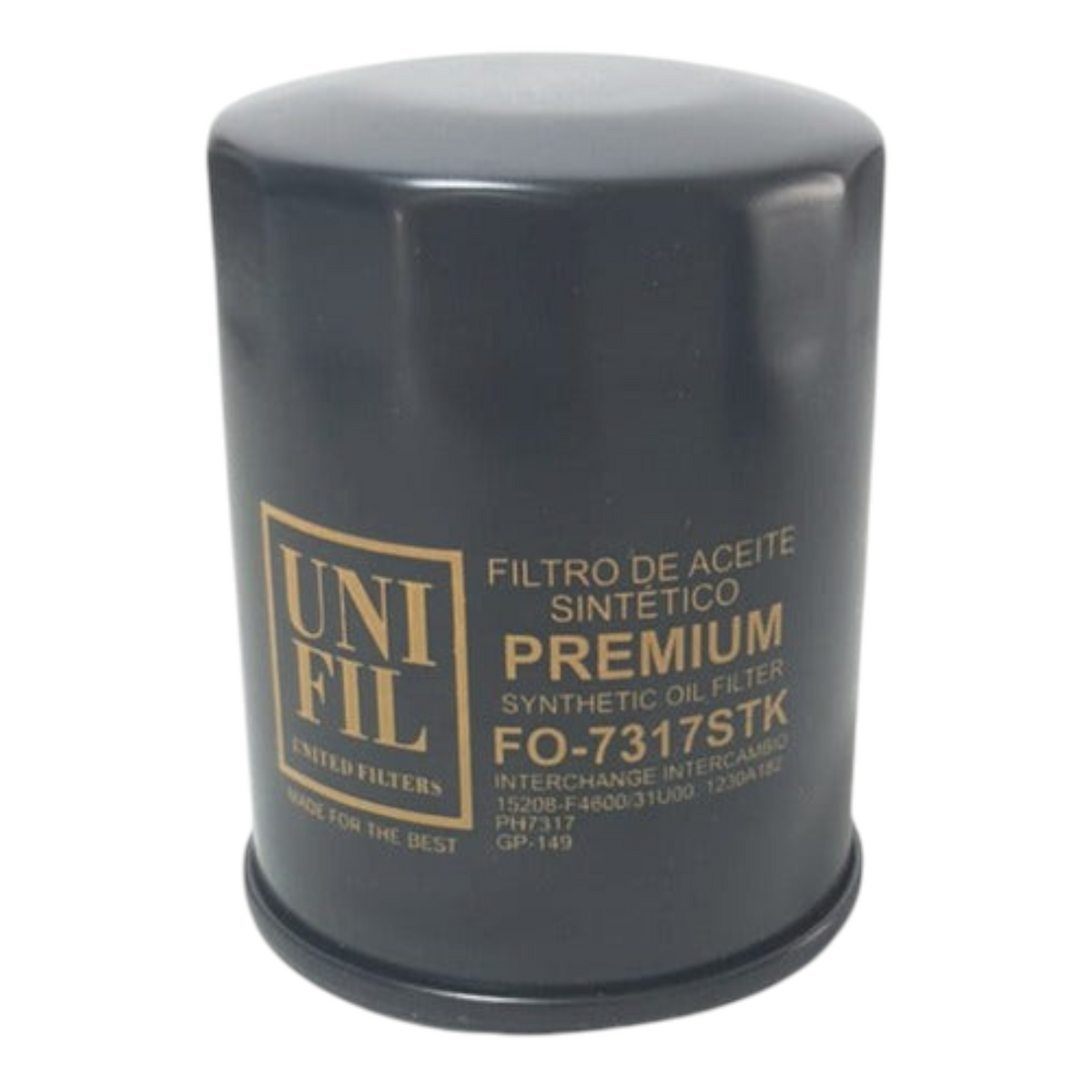 Filtro de aceite sintético premium KENAI´S COM para Honda Accord V6, color negro con letras doradas